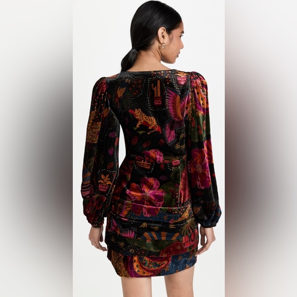 NWOT Farm Rio crazy mix mini dress - Picture 6 of 10